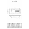 ADARE SINGLE ENDED TWIN-GRIP BATH - Image 3