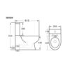 BALTRAY WC PAN BTW CLOSE COUPLED HO - Image 2