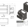 2 Drawer Floor Unit - Image 3