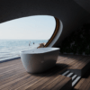 TRENT - Freestanding Double-Wall Acrylic Bath - Image 2
